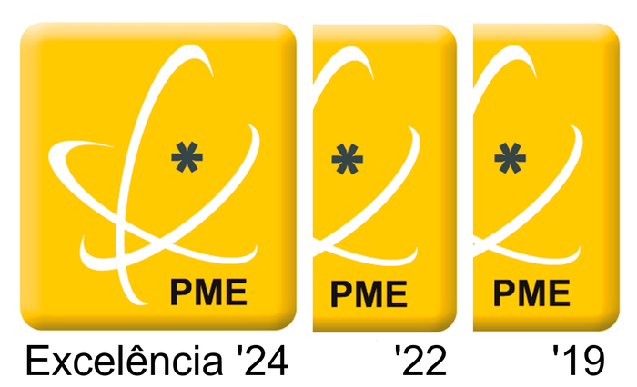 PME Excelência distinctions by year