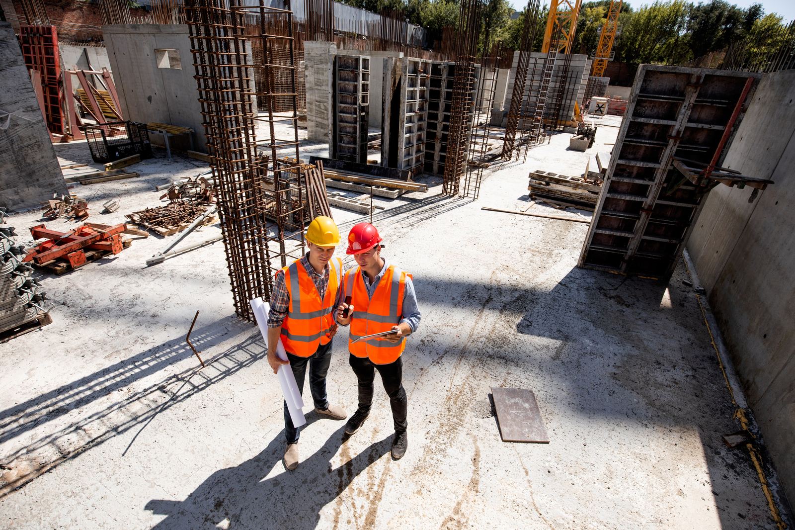 Technical team on site